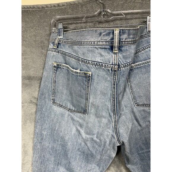 Old Navy Women’s 16 Low Rise Light Wash Cropped Bootcut Jeans M - Picture 12 of 16